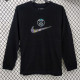 24-25 PSG High Quality Black Casual Long sleeve T-Shirt NK