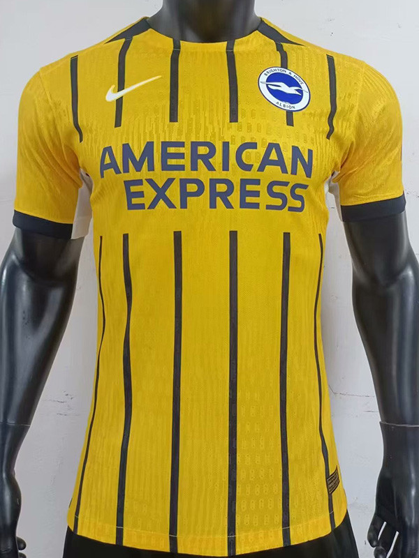 24-25 Brighton Away Player Version Soccer Jersey