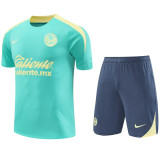 24-25 Club America Light green Training Short Suit