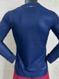 24-25 PSG Home Long Sleeve Player Version Soccer Jersey (长袖球员)