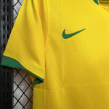 2006 Brazil Home Retro Soccer Jersey