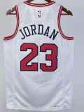 22-23 BULLS JORDAN #23 White Top Quality Hot Pressing NBA Jersey