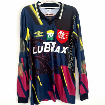 1997 Flamengo GoalKeeper Long Sleeve Retro Soccer Jersey (长袖)