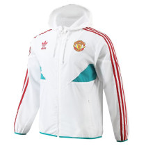 23-24 Man Utd White Windbreaker (High Quality)球员