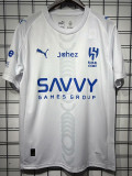 25-26 Al-Hilal White Fans Soccer Jersey