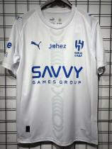 25-26 Al-Hilal White Fans Soccer Jersey