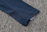 2024 NK Royal Blue Half Pull Tracksuit #05(半拉链)(白色领)