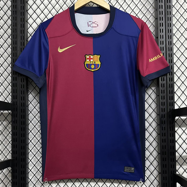 24-25 BAR Home Fans Soccer Jersey (No AD In Front) 前没广告