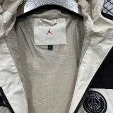 24-25 PSG Jordan White Outdoor Jackets #B602冲锋衣
