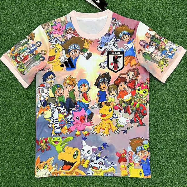 24-25 Japan Anime Edition Fans Soccer Jersey *数码宝贝