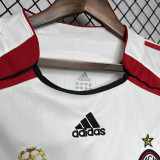 2006-2007 ACM Away White Retro Soccer Jersey(带决赛字)