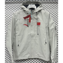 2025 ANTA Gray Outdoor Jackets #F704冲锋衣