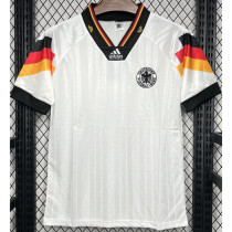 1992 Germany Home Retro Soccer Jersey