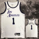 22-23 LAKERS RUSSELL #1 White City Edition Top Quality Hot Pressing NBA Jersey