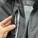 2024 NK Velvet Thickened warm Black Outdoor Jackets # F2 加绒冲锋衣