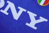 1996-1997 JUV Away Blue Retro Long Sleeve Soccer Jersey (长袖)