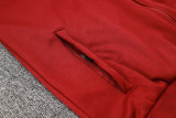 24-25 BAR Jujube red Hoodie Jacket Tracksuit #F601