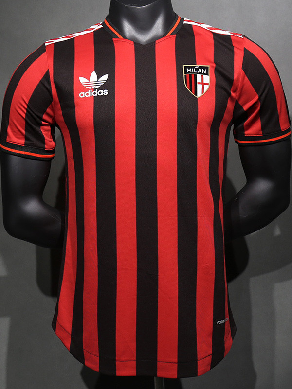 24-25 ACM Red Black Special Retro Edition Player Version Soccer Jersey