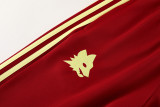 24-25 Roma Red blue Jacket Tracksuit #02