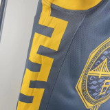 2023 WARRIORS XI #8 Grey Green Top Quality Hot Pressing NBA Jersey (V领)(定制款)