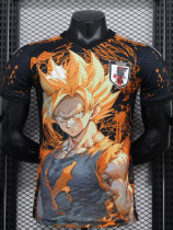 24-25 Japan Black Yellow Special Edition Player Version Soccer Jersey **