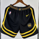 23-24 WARRIORS Black City Edition Top Quality NBA Pants