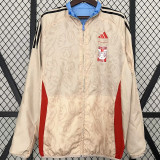 2024 Tigres UANL Blue & Brown Double Sided Windbreaker (双面风衣)