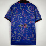 2023 Japan Blue Cartoon Tokusatsu Edition Fans Soccer Jersey (特摄版)