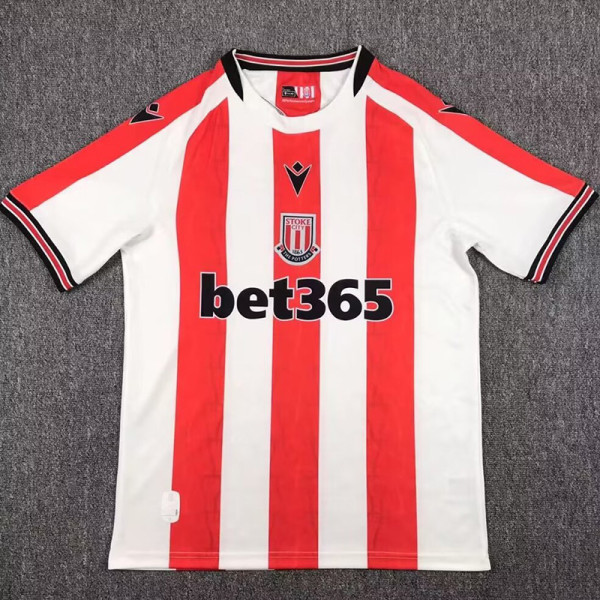 24-25 Stoke City Home Fans Soccer Jersey