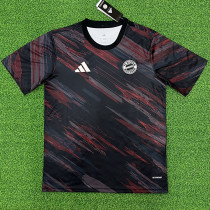 25-26 Bayern Red Black Training shirts