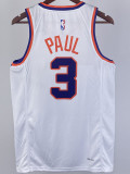 22-23 SUNS PAUL #3 White Top Quality Hot Pressing NBA Jersey