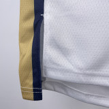 22-23 Pelicans INGRAM #14 White Top Quality Hot Pressing NBA Jersey（V领）