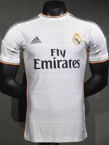 2013-2014 RMA Home Player Version 球员 Retro Soccer Jersey