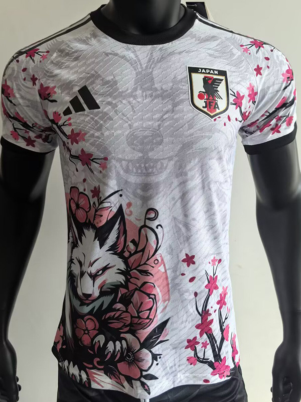 25-26 Japan White Special Edition Player Version Soccer Jersey *狐狸