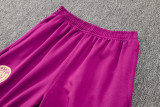 24-25 PSG Rose red Half Pull Tracksuit (半拉链)