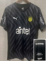 24-25 Atletico Penarol Black Goalkeeper Soccer Jersey