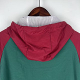 23-24 Fluminense Red Green Windbreaker