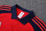 25-26  Man Utd Red Polo Tracksuit