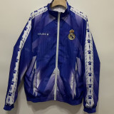 1996-97 BAR Purple & White Retro Double Sided Windbreaker (双面风衣)(刺绣)