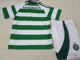 24-25 Celtic Home Kids Soccer Jersey *带广告