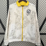 24-25 Club America Yellow & khaki Double Sided Windbreaker (双面风衣)