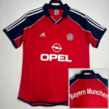 2000-2001 Bayern Home Retro Soccer Jersey