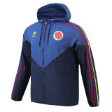 24-25 Colombia Blue&Black Windbreaker (High Quality)球员
