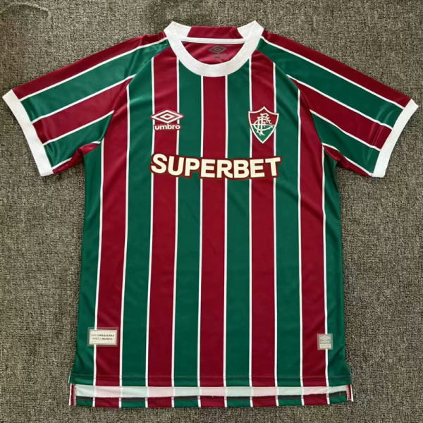 25-26 Fluminense Home Fans Soccer Jersey
