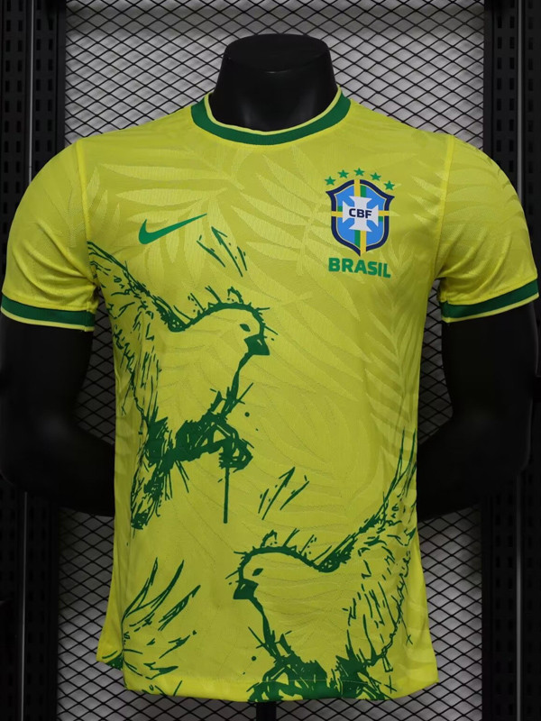 22-23 Brazil Yellow Special Edition Player Version Soccer Jersey