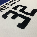 22-23 TIMBERWOLVES TOWNS #32 White City Edition Top Quality Hot Pressing NBA Jersey