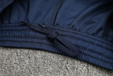 2024 AD Navy blue Kids Half Pull Tracksuit (童装)(半拉链)