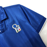 1998 Italy Home Retro Soccer Jersey
