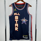 25-26 ALL-STAR WEMBANYAMA #1 Royal blue Top Quality Hot Pressing NBA Jersey