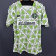 23-24 Nigeria Pre-race White Green Training shirts (花绿)